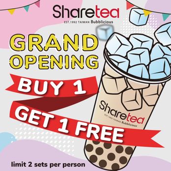 Sharetea - Save the date - 15Jan2023 (Sunday), 11AM onwards! - Bubble Tea Near Me - Castle Rock, Colorado Sharetea - Save the date - 15Jan2023 (Sunday), 11AM onwards! - Bubble Tea Near Me - Castle Rock, Colorado