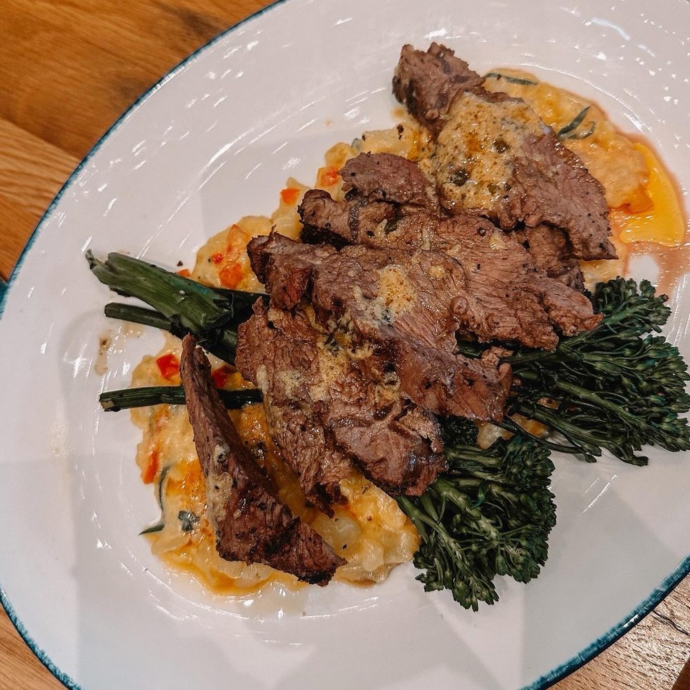 Tupelo Honey Southern Kitchen & Bar - Filet and loaded potatoes - Southern Near Me - Pittsburgh, Pennsylvania Tupelo Honey Southern Kitchen & Bar - Filet and loaded potatoes - Southern Near Me - Pittsburgh, Pennsylvania