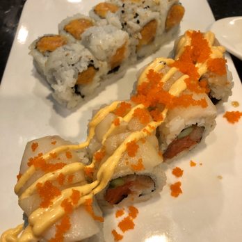Sushi Masa - Spicy Salmon Roll & Samurai Roll! - Sushi Bars Near Me - Baton Rouge, Louisiana