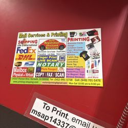 Mail Services & Printing - I've stumbled across a local gem!!!!