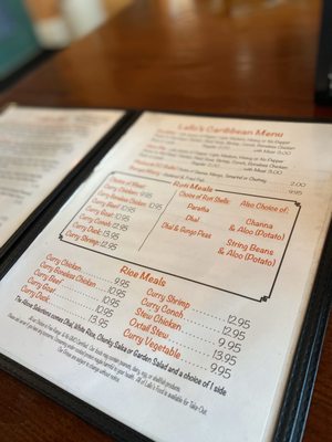 Menu photo 3 Lallo's Lauderhill, FL