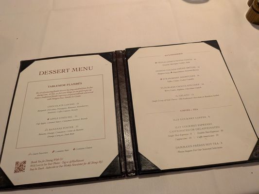 Menu photo 2 Hy's Steak House Honolulu, HI