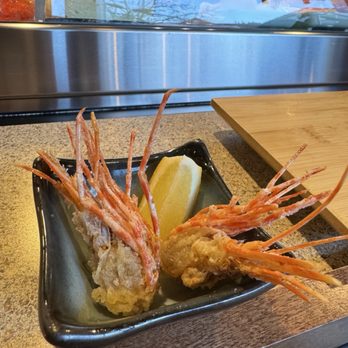 SanKai Sushi - Fried shrimp head came with our nigiri omakase - Sushi Bars Near Me - Edmonds, Washington SanKai Sushi - Fried shrimp head came with our nigiri omakase - Sushi Bars Near Me - Edmonds, Washington