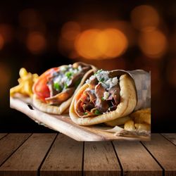 Kennedy Fried Chicken - Gyro chicken and lamb