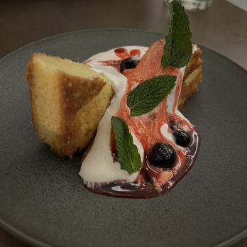 The Aperture - Dessert - cake with amaretto cream - Greek Near Me - Cincinnati, Ohio The Aperture - Dessert - cake with amaretto cream - Greek Near Me - Cincinnati, Ohio