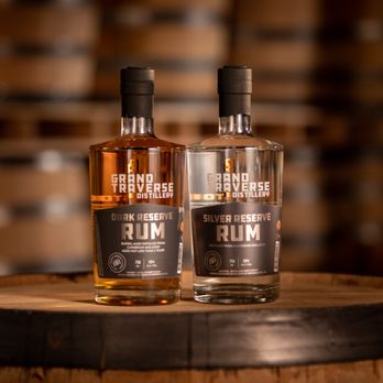 Grand Traverse Distillery - Our line of Rums available for tastings or bottle sale at our distillery. - Distilleries Near Me - Traverse City, Michigan Grand Traverse Distillery - Our line of Rums available for tastings or bottle sale at our distillery. - Distilleries Near Me - Traverse City, Michigan
