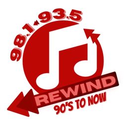 Rewind 98.1 FM - The logo