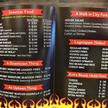 NOLA Munchies - Menu - Soul Food Near Me - Metairie, Louisiana NOLA Munchies - Menu - Soul Food Near Me - Metairie, Louisiana