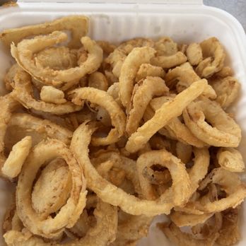 Stowe's Seafood - Onion Rings - Seafood Near Me - West Haven, Connecticut Stowe's Seafood - Onion Rings - Seafood Near Me - West Haven, Connecticut