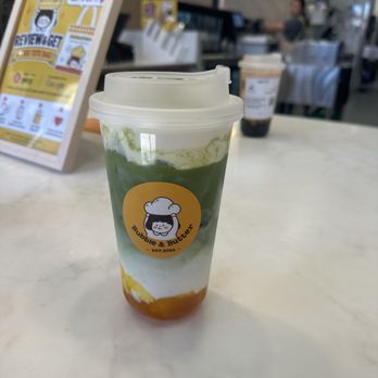 Bubble & Butter - Cheezo Cloud Matcha - 500ml - Patisserie/Cake Shop Near Me - Chula Vista, California