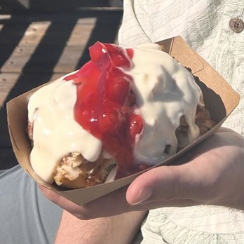 Old West Cinnamon Rolls - Baker's Special (Almond Cinnamon Roll with Cherry) - Bakeries Near Me - Pismo Beach, California Old West Cinnamon Rolls - Baker's Special (Almond Cinnamon Roll with Cherry) - Bakeries Near Me - Pismo Beach, California