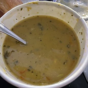 Panera Bread - Where is the chicken in this Thai Chicken Soup? And why it it only half filled? - Sandwiches Near Me - Citrus Heights, California Panera Bread - Where is the chicken in this Thai Chicken Soup? And why it it only half filled? - Sandwiches Near Me - Citrus Heights, California