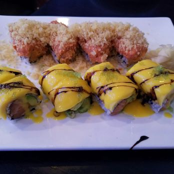 Onsen - NEW YORK ROLL $11. MANGO HAWAII ROLL $13. - Japanese Near Me - Oakdale, New York Onsen - NEW YORK ROLL $11. MANGO HAWAII ROLL $13. - Japanese Near Me - Oakdale, New York
