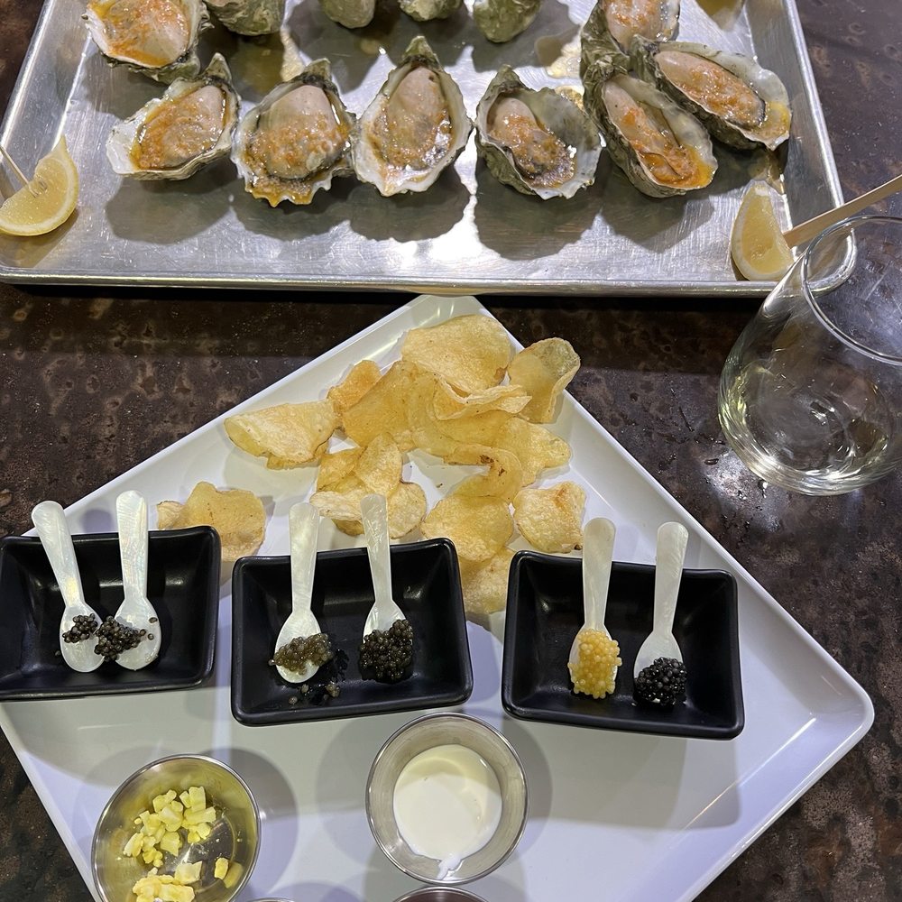 Murphys Grade - Oysters and cavier - Seafood Near Me - Murphys, California