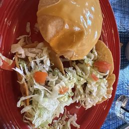Kid Crispy Taco Plate Kid Crispy Taco Plate