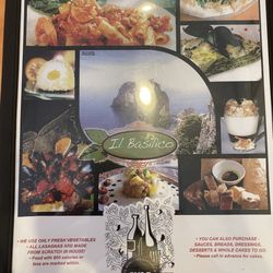 Il Basilico Trattoria - Menus