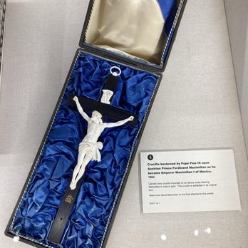 The Bryan Museum - Beautiful ivory crucifix. A gift from the pope. - Museums Near Me - Galveston, Texas