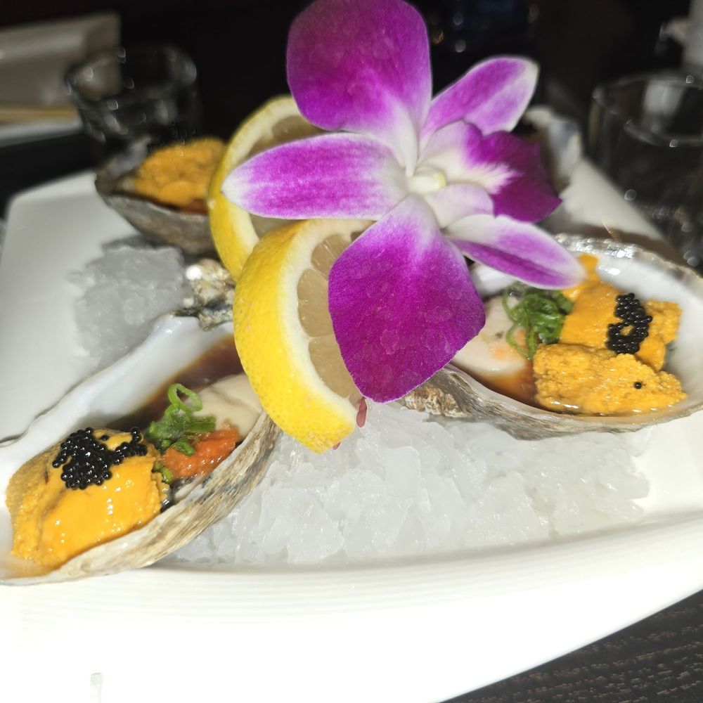 Hashigo Sushi - Uni oyster shooters - Japanese Near Me - Huntington Beach, California Hashigo Sushi - Uni oyster shooters - Japanese Near Me - Huntington Beach, California