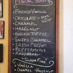 Coffee on the Rocks - Flavors