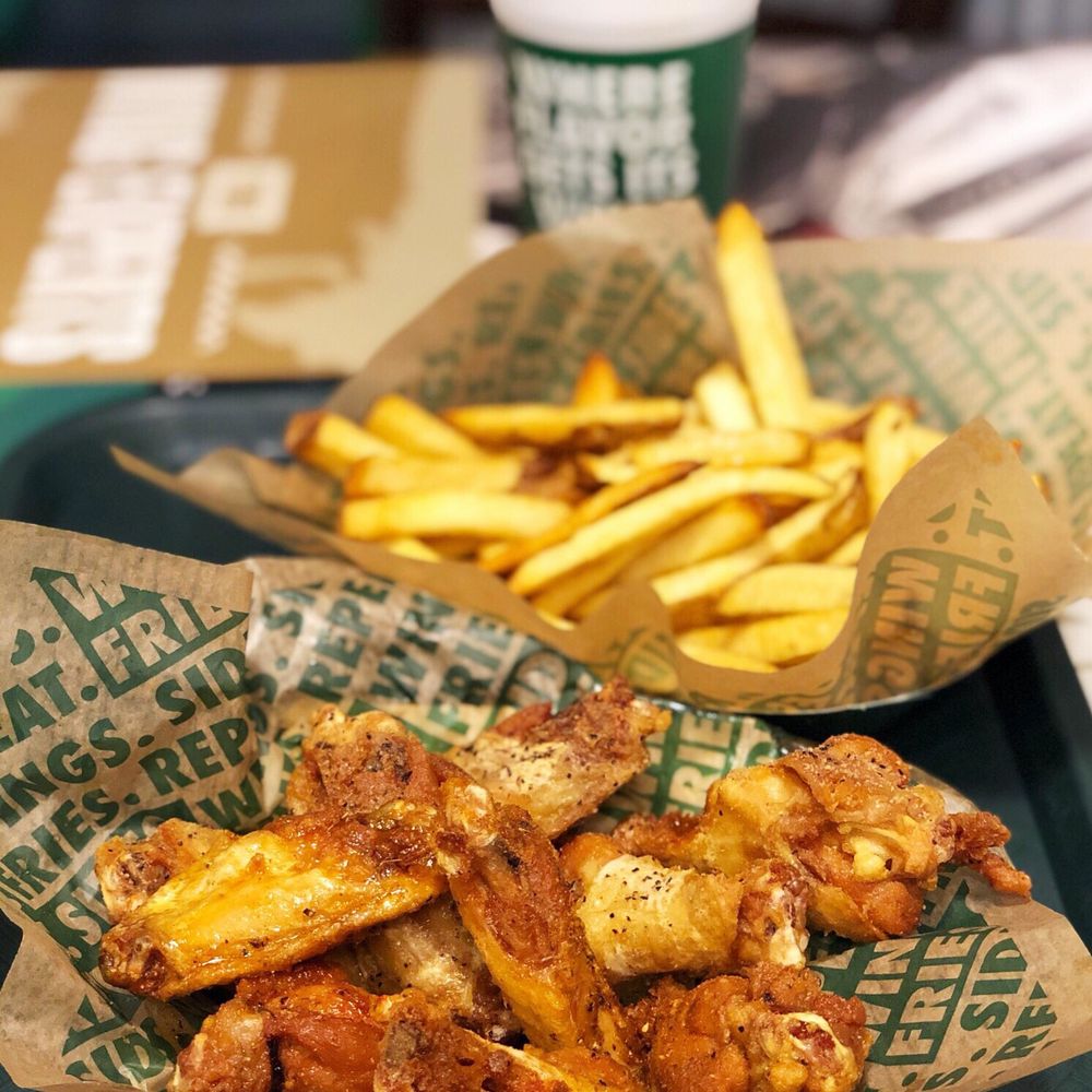 Wingstop - 2 flavor wings, one side, one dip, and soda. - Chicken Wings Near Me - Lake Forest, California Wingstop - 2 flavor wings, one side, one dip, and soda. - Chicken Wings Near Me - Lake Forest, California