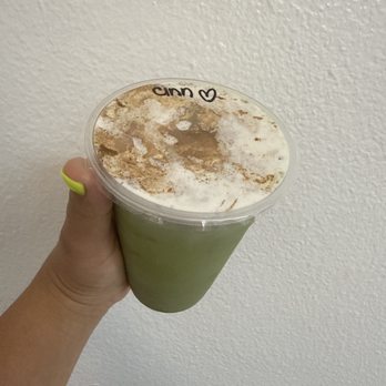 Ring Donuts - Sea Salt Matcha with Cinnamon. - Donuts Near Me - Los Angeles, California