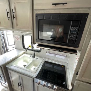 RV Fun Center - Kitchen all good now! - RV Repair Near Me - Oceanside, California