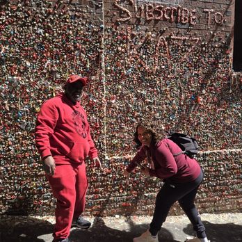 The Gum Wall - Local Flavor Near Me - Seattle, Washington The Gum Wall - Local Flavor Near Me - Seattle, Washington
