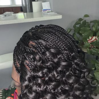 Bita’s Beauty Glam - Micro braids with roller set. - Makeup Artists Near Me - Phoenix, Arizona
