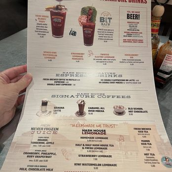 Hash House A Go Go - 2024 November menu drinks - New American Near Me - Las Vegas, Nevada Hash House A Go Go - 2024 November menu drinks - New American Near Me - Las Vegas, Nevada