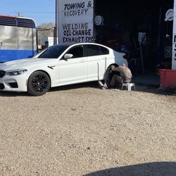 Boss Hawg Enterprises - Owner of the shop repairing my tire