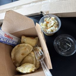 Pierogi sampler Pierogi sampler
