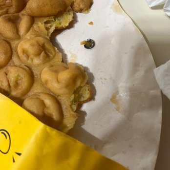 Happy Lemon - original waffle with metal - Bubble Tea Near Me - Vacaville, California