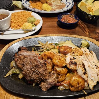 El Torito - Trio Fajitas were amazing!! - Mexican Near Me - Lakewood, California