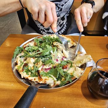 Cherry Public House - Vegetarian Pizza with Chicken and Colliflower crust - New American Near Me - Glen Arbor, Michigan Cherry Public House - Vegetarian Pizza with Chicken and Colliflower crust - New American Near Me - Glen Arbor, Michigan