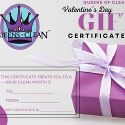 Queens of Clean - Valentine's Day is right around the corner...still wondering what to get that special person in your life? Surprise them with a gift that ke