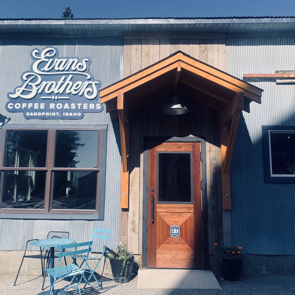 Evans Brothers Coffee - Front. - Coffee & Tea Near Me - Sandpoint, Idaho Evans Brothers Coffee - Front. - Coffee & Tea Near Me - Sandpoint, Idaho