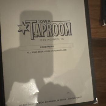 Iowa Taproom - Cover of the menu - American Near Me - Des Moines, Iowa Iowa Taproom - Cover of the menu - American Near Me - Des Moines, Iowa