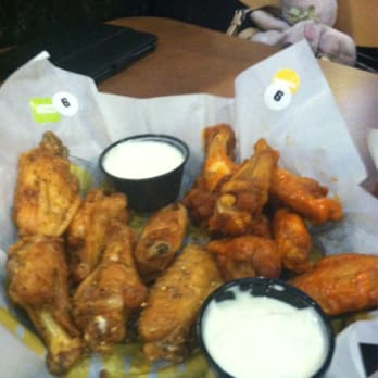 Buffalo Wild Wings - Lemon pepper and medium buffalo - Sports Bars Near Me - Gaithersburg, Maryland Buffalo Wild Wings - Lemon pepper and medium buffalo - Sports Bars Near Me - Gaithersburg, Maryland