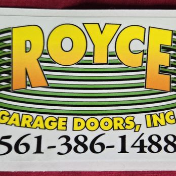 Royce Garage Doors - Business Card - Garage Door Services Near Me - Jupiter, Florida Royce Garage Doors - Business Card - Garage Door Services Near Me - Jupiter, Florida