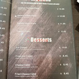 Menu Menu