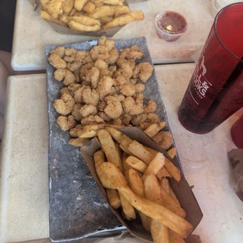 Bahama Bobs - Popcorn shrimp and fries. - Seafood Near Me - Gulf Shores, Alabama