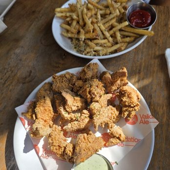 Validation Ale - karaage and truffle fries - Breweries Near Me - Santa Barbara, California