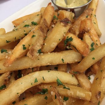 Fleetwood's on Front St - Outstanding truffle fries (ask for them crispy!) - New American Near Me - Lahaina, Hawaii