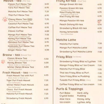 Purl Tea - Purl Tea Menu - Bubble Tea Near Me - Escondido, California