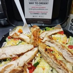 Grilled chicken salad