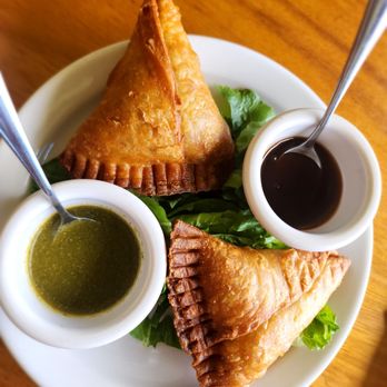 Monsoon Bar & Grill - Lamb Samosas - Indian Near Me - Kihei, Hawaii Monsoon Bar & Grill - Lamb Samosas - Indian Near Me - Kihei, Hawaii