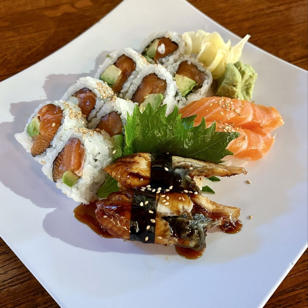 Misaki - Salmon avocado, Unagi and Salmon Nigiri - Sushi Bars Near Me - Aurora, Colorado Misaki - Salmon avocado, Unagi and Salmon Nigiri - Sushi Bars Near Me - Aurora, Colorado