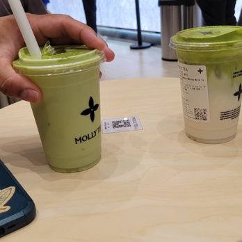 Molly Tea - Jasmine matcha milk tea with sago - Bubble Tea Near Me - San Gabriel, California Molly Tea - Jasmine matcha milk tea with sago - Bubble Tea Near Me - San Gabriel, California