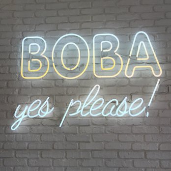 Boba Break Tea House - Cool signage - Desserts Near Me - Rancho Cucamonga, California