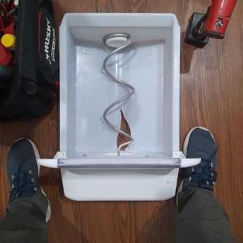 Prompt Appliance Repair - Old damaged ice bin -- replaced due to damage causing ice issues. - Appliances & Repair Near Me Prompt Appliance Repair - Old damaged ice bin -- replaced due to damage causing ice issues. - Appliances & Repair Near Me